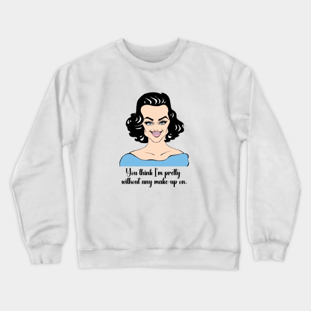 KATY PERRY FAN ART!!! Crewneck Sweatshirt by cartoonistguy